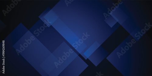 Elegant blue background geometric triangle background with blue pattern, soft tones and refined triangle layering, background illustration