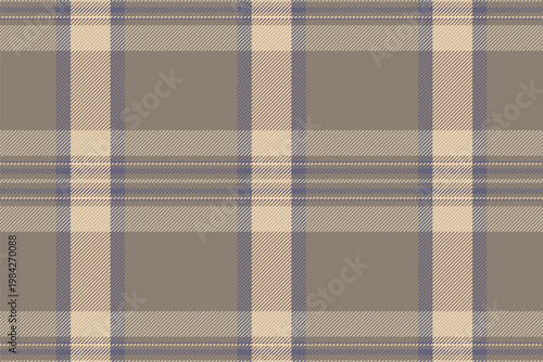 Seamless tartan pattern with muted browns  blues. A timeless design with cozy  classic appeal for textiles, backgrounds, or heritage projects.