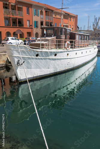 The port of Port de Bouc, in Provence