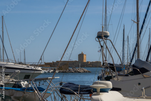 The port of Port de Bouc, in Provence