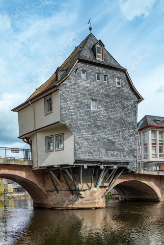 Wallpaper Mural The Bridge Houses of Bad Kreuznach are an iconic and unique landmark situated in the heart of Bad Kreuznach Torontodigital.ca