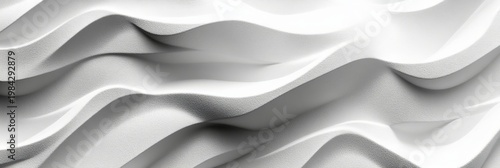 Abstract Sandy Surface with Minimalist Design Elements and White Wavy Texture Pattern for Wallpaper