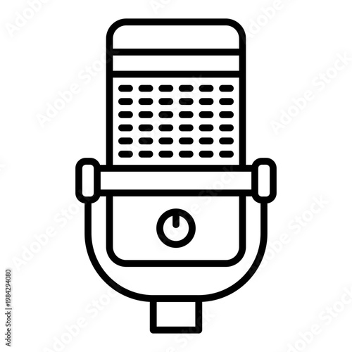 Studio microphone Icon