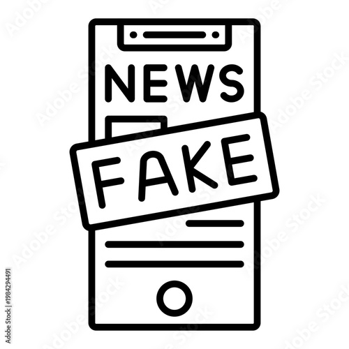 Fake news Icon