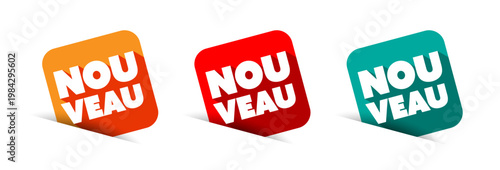 Nouveau, New in French