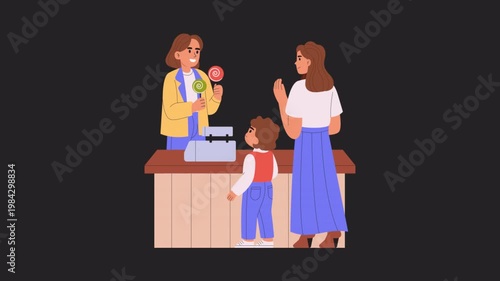 Seller Discount   animation alpha channel 