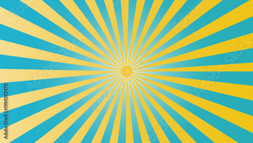Vibrant circus background retro sunburst pattern for big top shows parties and entertainment designs