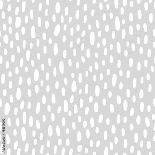 Vector seamless pattern with hand drawn leopard spots. Cute design for textile, backgrounds, wallpaper, wrapping paper, digital prints.