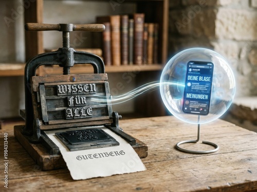 From Printing Press to Filter Bubble: The Evolution of Information