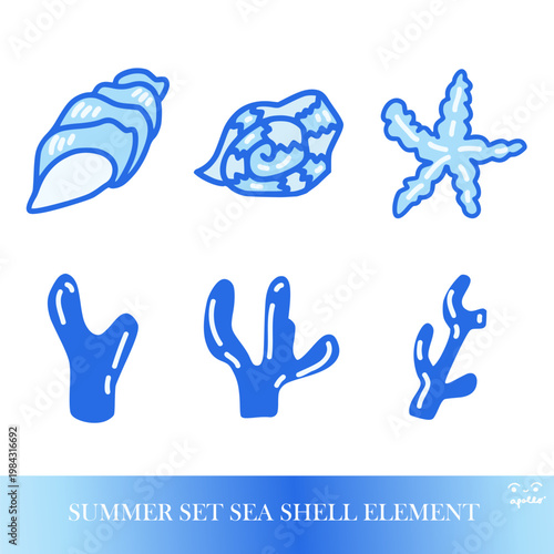 Seashell Summer set