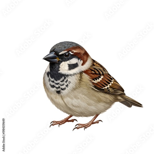 female house sparrow passer domesticus