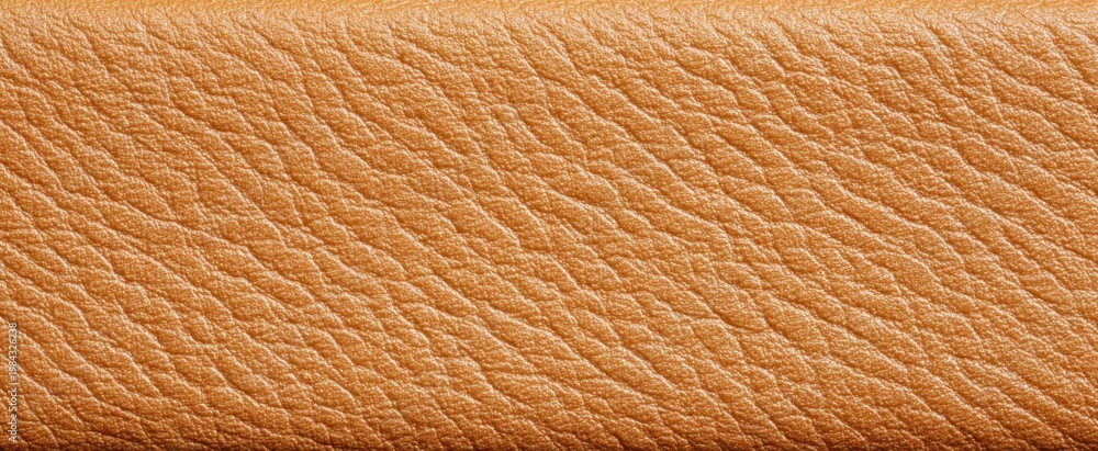 Fototapeta premium Light tan leather surface texture like a warm sandy beach under a golden sun