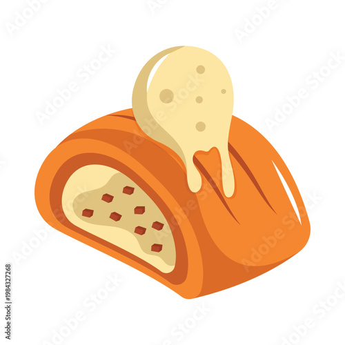 Strudel vector Flat Icons Eps 10 File