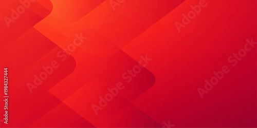 Red satin silk wave pattern abstract background design with soft curves and flowing motion lines