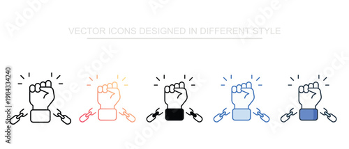 Human Right Icon Set