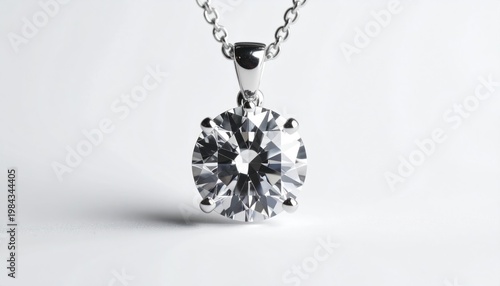 Diamond Necklace Pendant Jewelry Luxury Elegance.