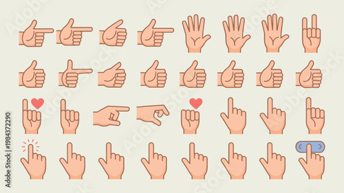 Diverse Hand Gestures Collection