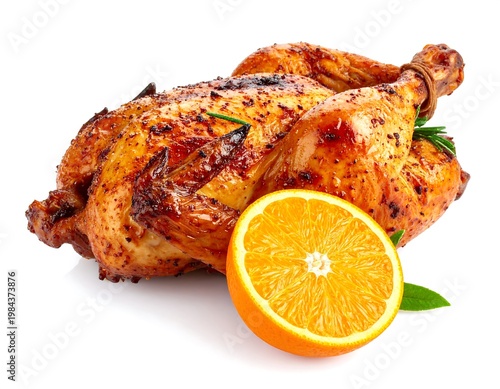 Roasted Chicken  Orange.