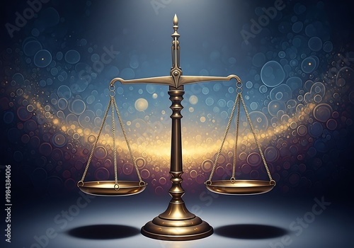 Scales of Justice - Balancing Law and Ethics in the Universe.
