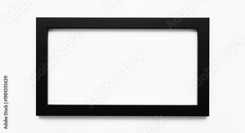 Black rectangle frame border.