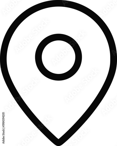Location picker doodle icon