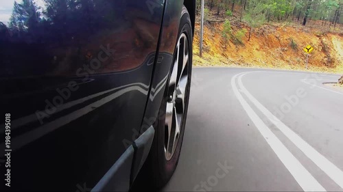 Cinematic Driving Through the Lens Stunning Luxury Car Road Trip Footage