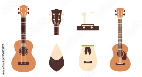 Acoustic Guitar and Musical Instruments Collection for Music Enthusiasts