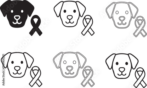 Isolated Pet Care Awareness Illustration, Pet Care Awareness Illustration icon, animal health concept, pet wellness design, veterinary care, responsible ownership awareness