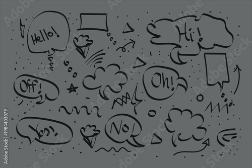 Dark and mysterious cave wall scribbles ancient petroglyphs and symbolic drawings