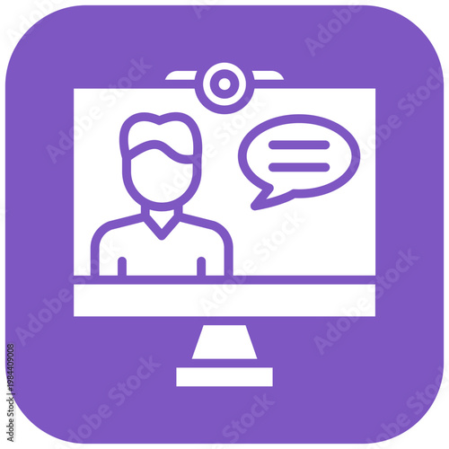 Video Conference Icon