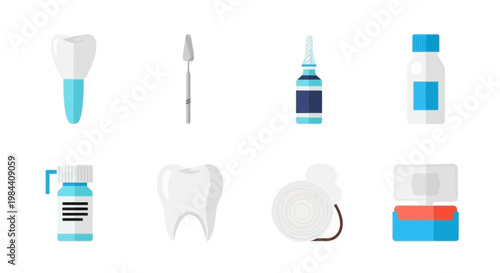 Dental Care Products and Oral Hygiene Equipment Collection