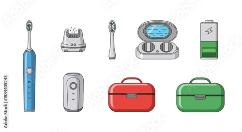 Electric Toothbrush, Dental Equipment, Personal Hygiene Devices