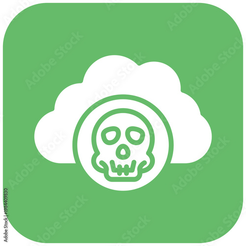 Infected Cloud Icon