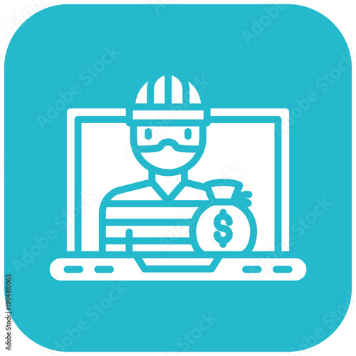 Online Robbery Icon