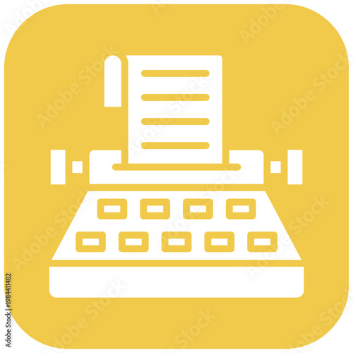 Typewriter Icon