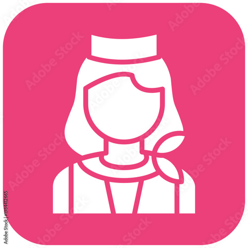 Flight Attendant Icon