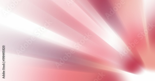 Schilderij op canvas Abstract maroon radial light rays bursting from the center