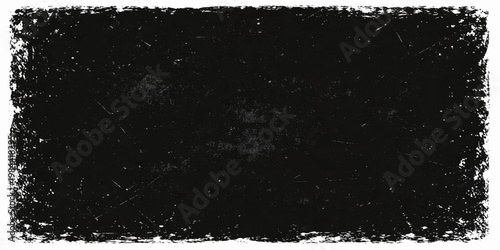Black and white grunge texture background with abstract dark ink style design