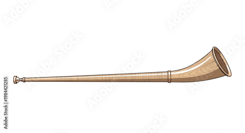 Brass Horn Musical Instrument Trumpet.