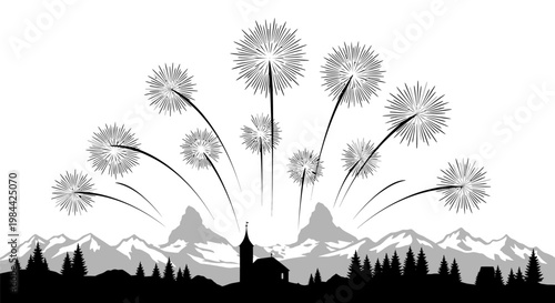 Dandelion seeds blowing in the wind.