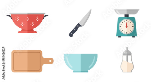 Kitchen Utensils and Tools for Cooking and Food Preparation