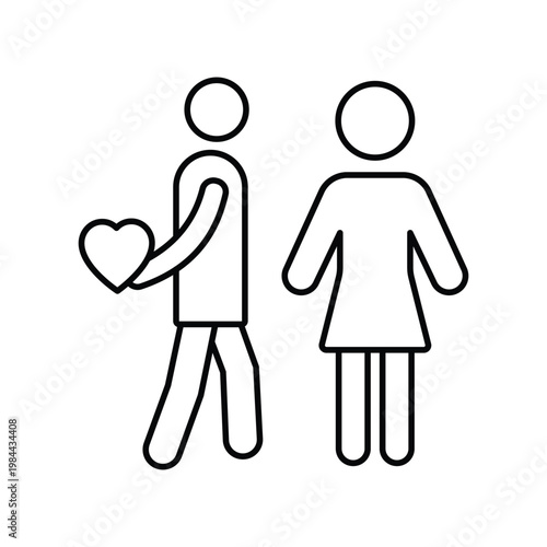  Heart Gift Vector icon which can easily modify or edit