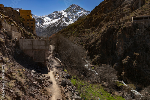 Bergdorf Imlil, Marrakesch, Marokko < english> Imlil mountain village, Marrakesh, Morocco