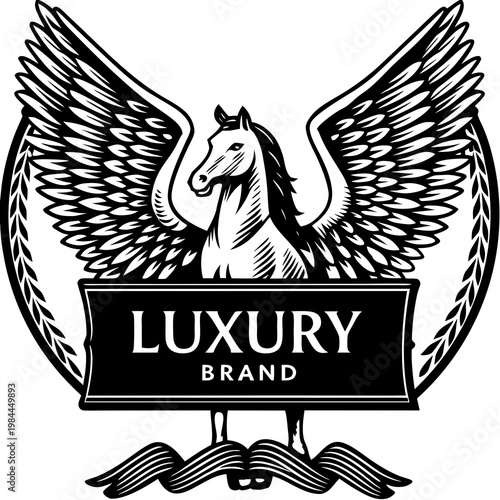 coat of arms Pegasus horse