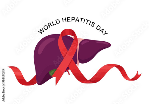 World hepatitis day awareness graphic