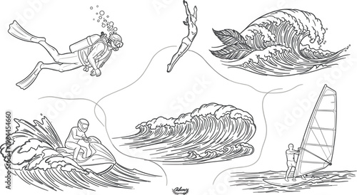 Comprehensive library of pink hand-drawn graphics featuring saddles horseshoes and cacti for trendy fashion marketing.