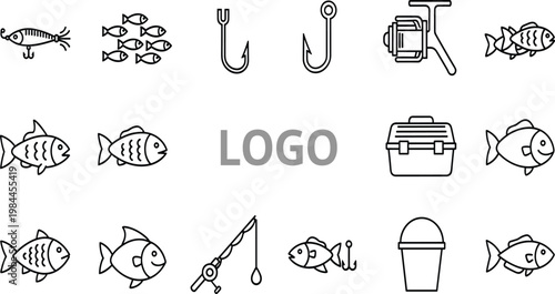 Comprehensive library of black and white line drawings featuring various cat breeds in active poses