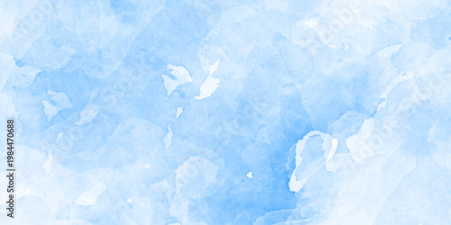 	
Abstract white and blue isolated cloud cumulus clouds. blue aquarelle painted realistic fog or mist smoky textured canvas design. White and ash messy wall stucco texture background.