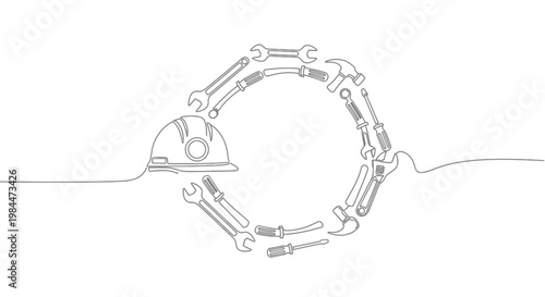 Robot arm industrial mechanical structure.