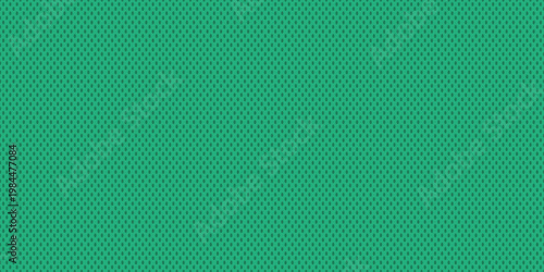 Green mesh fabric texture athletic jerseys vector illustration seamless background. Breathable polyester material seamless pattern. Perfect sportswear textile for basketball, hockey, soccer uniform.